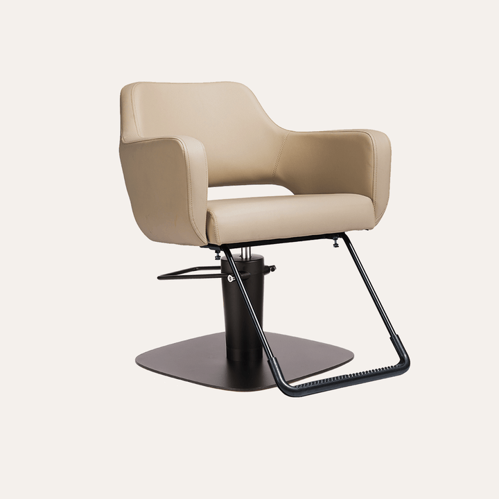 Keller International Chic Salon Chair Cashmere / Square Black +$19 DSP-KEL-APCHR-K1175-T-CASHMERE