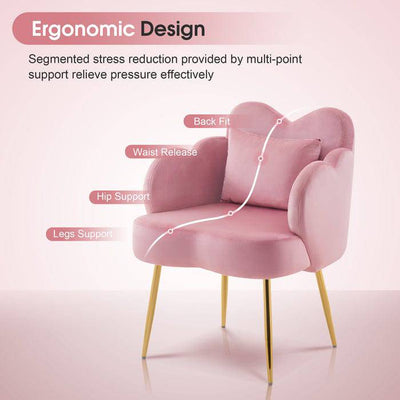 Brooks Salon Furnishing Cotton Candy Manicure Customer Chair