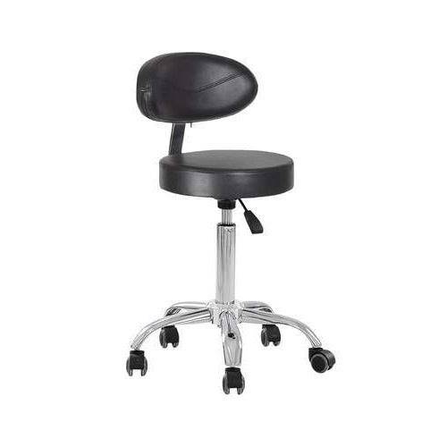 Beauty-Ace Seli Facial Stool with Backrest Black FF-DPI-MSTRCHR-9934-BLK