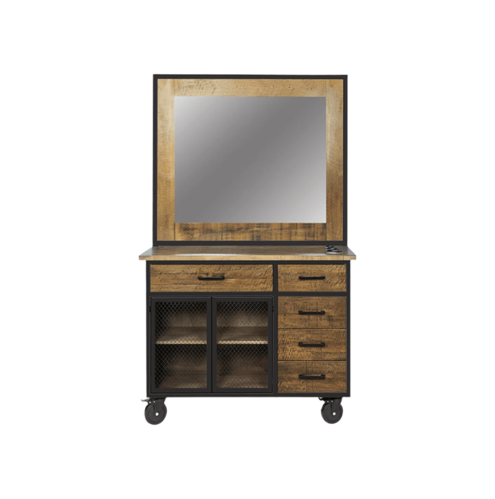 Keller International Sierra Reclaimed Double Sided Styling Station DSP-KEL-SYSTL-K7760D