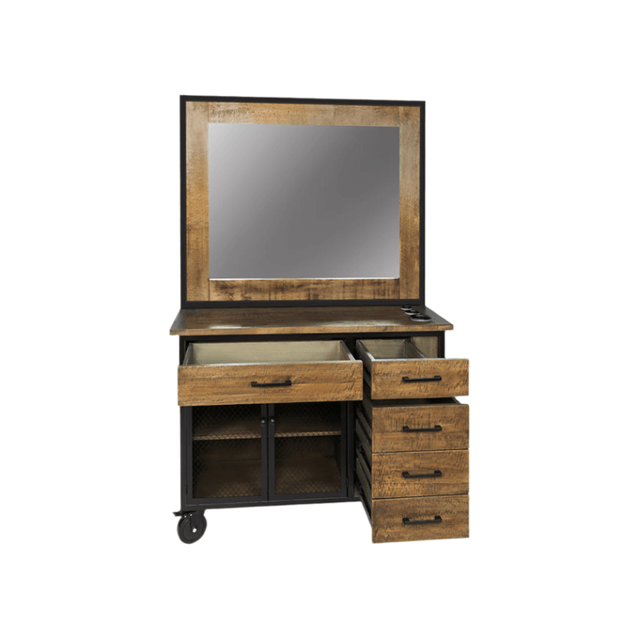 Keller International Sierra Reclaimed Double Sided Styling Station DSP-KEL-SYSTL-K7760D