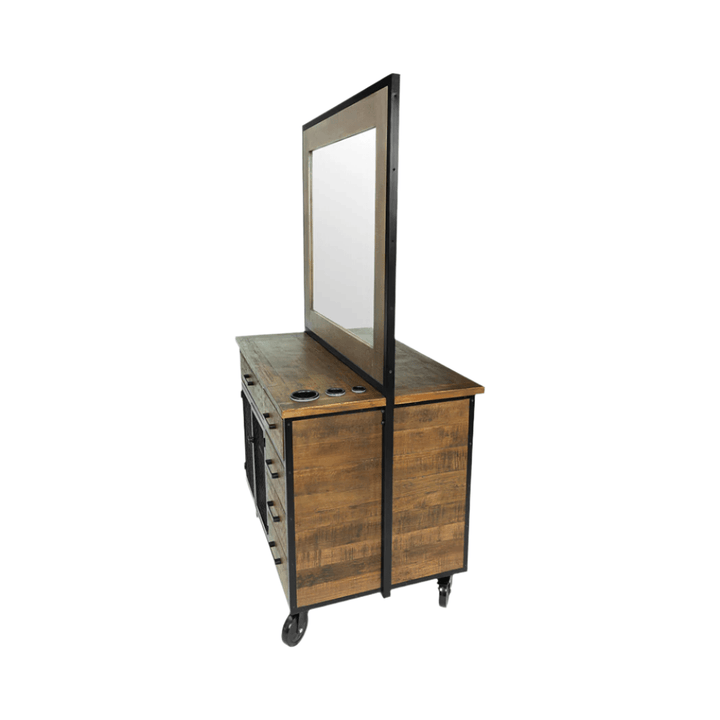 Keller International Sierra Reclaimed Double Sided Styling Station DSP-KEL-SYSTL-K7760D