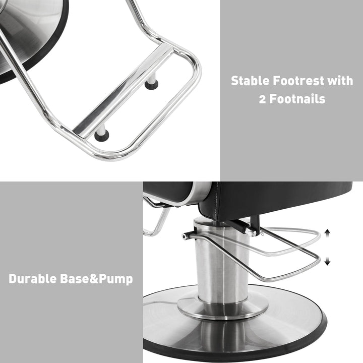 Brooks Salon Furnishing The Vanguard Barber Chair