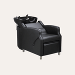 Keller International Amaré Shampoo Bowl & Chair Black / Black / Black DSP-KEL-BWSH-K4002-BLACK