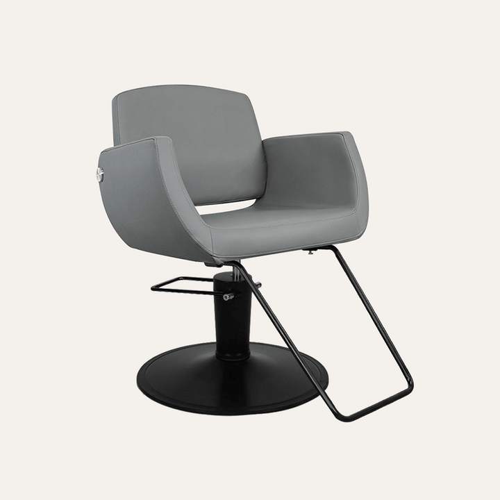 Keller International Denver Salon Chair Grey / Black / Black +$19 DSP-KEL-APCHR-K1107-T-GREY