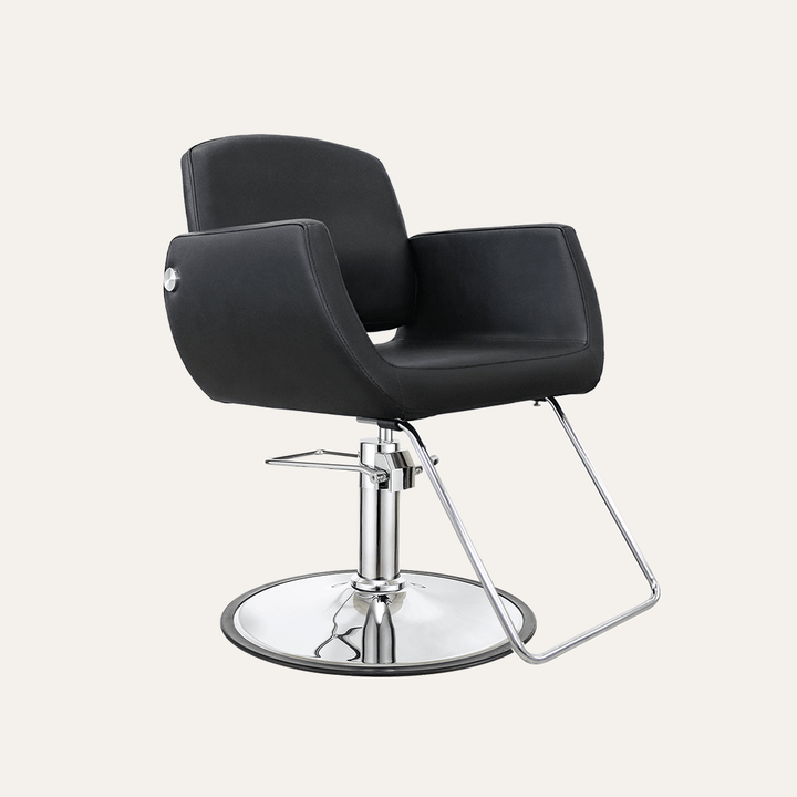Keller International Denver Salon Chair Black / G2 / Chrome DSP-KEL-APCHR-K1107-T-BLACK-0