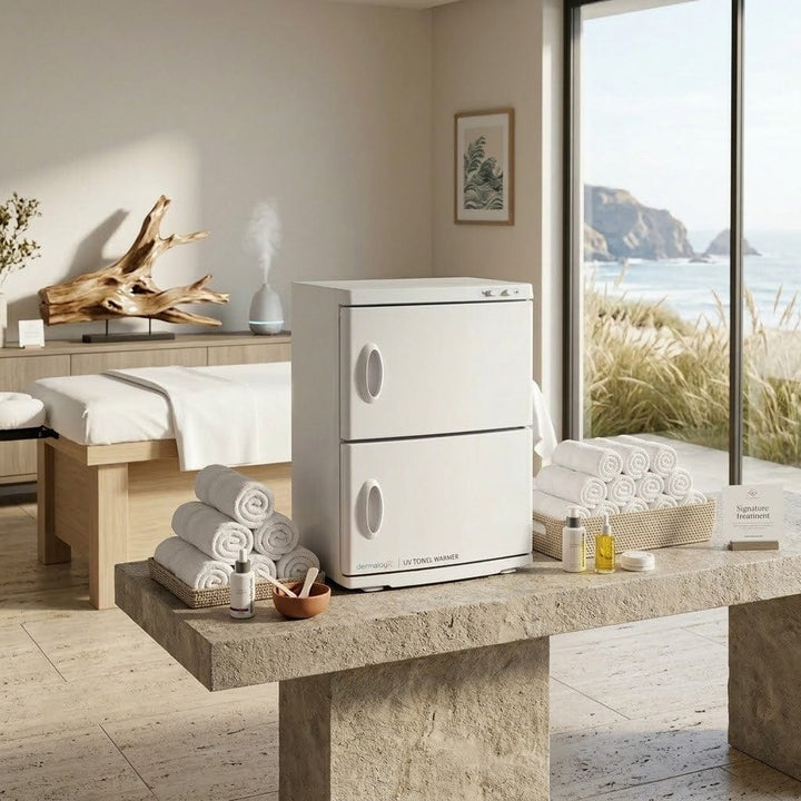 Dermalogic DERMALOGIC Double UV Towel Warmer 66l White MSI-TWAPP-142D