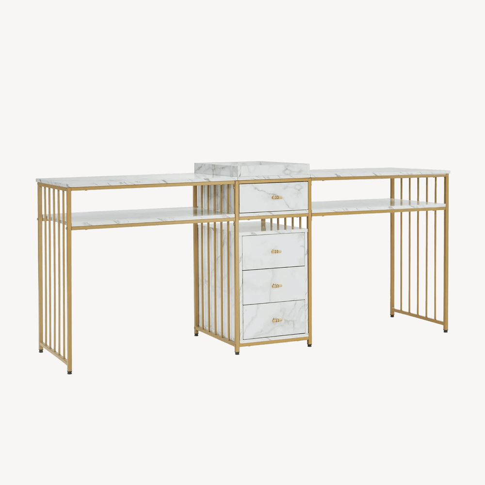 Double Acetone Resistant Manicure Table