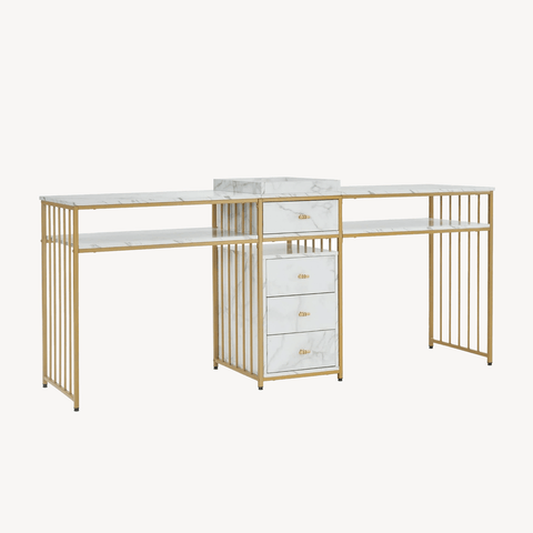 Double Acetone Resistant Manicure Table