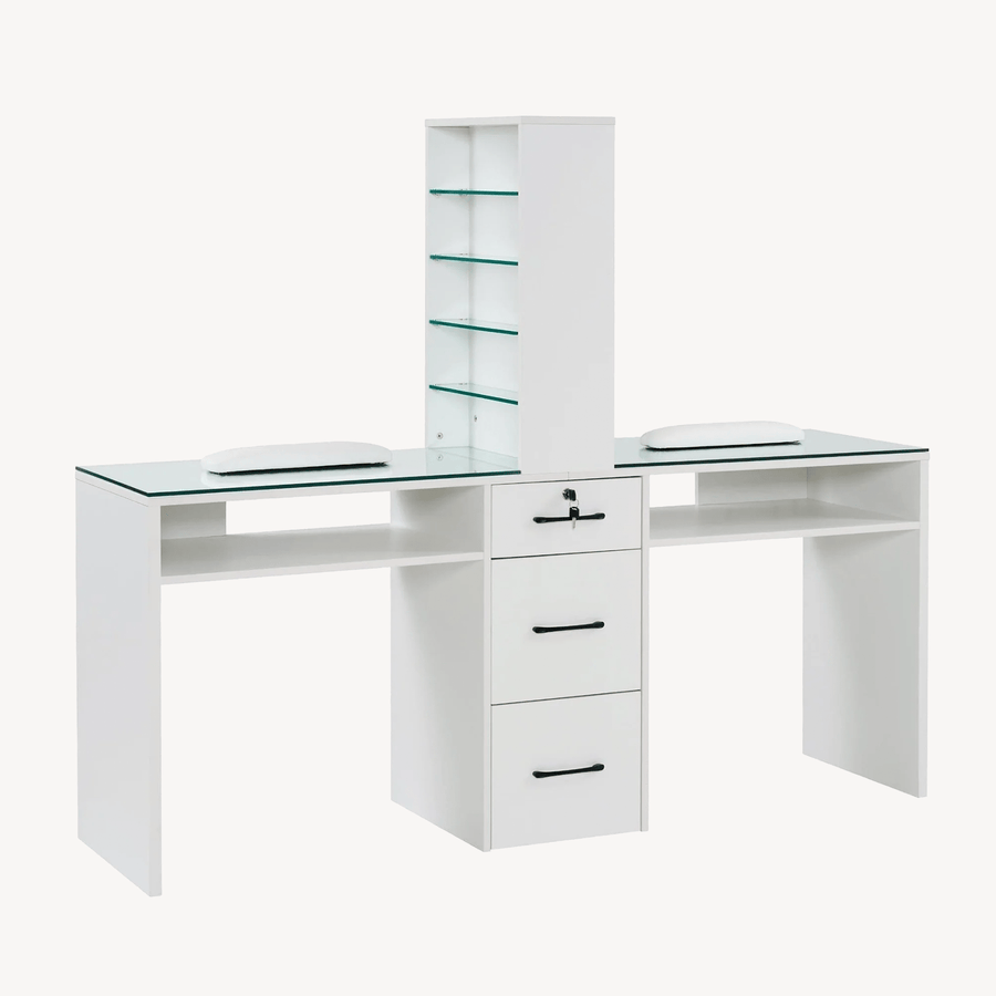 Brooks Salon Furnishing Dual Elegance Manicure Station