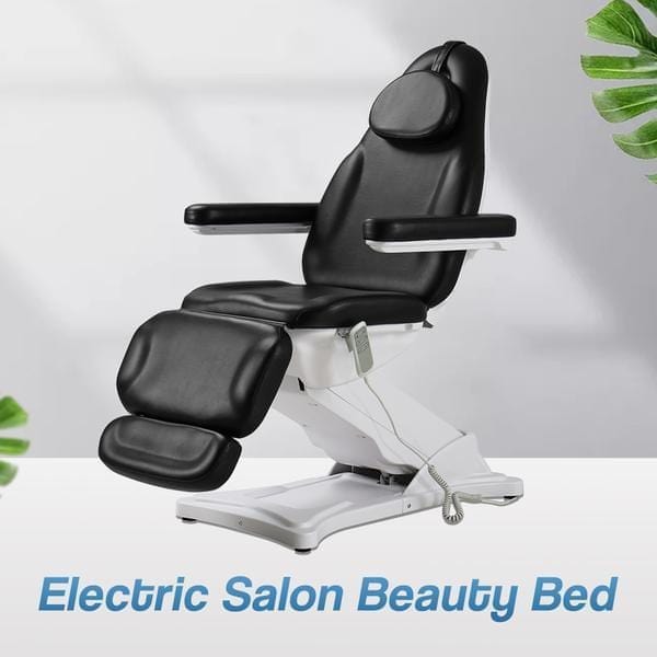 Beauty-Ace Aglaia Electric Facial Chair with 3 Motors Black FF-DPI-FCCHR-8194-BLK