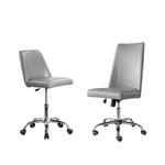 Mayakoba ESTELLE Salon Manicure chair combo Grey LGR-TCSTL-CUCHR-11808W-GY