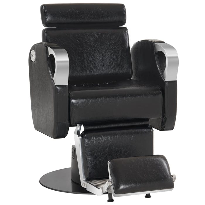 Brooks Salon Furnishing BarberTech Pro Electric Barber Chair FF-BBP-BBCHR-9109-BLK