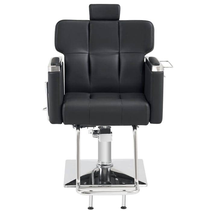 Brooks Salon Furnishing EleganceFlow Pro Modern Recline Hydraulic Barber Chair