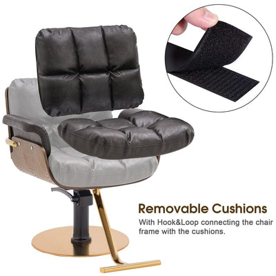 Brooks Salon Furnishing HydroFlow Salon Chair: Cutting-Edge Beauty Spa Styling Gear