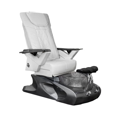 Mayakoba VIGGO II Shiatsulogic FX Pedicure Chair White FX / Metallic Grey Viggo II AYC-SPA-VIGGO-2-FX9652-849MTLGRY-52WHT