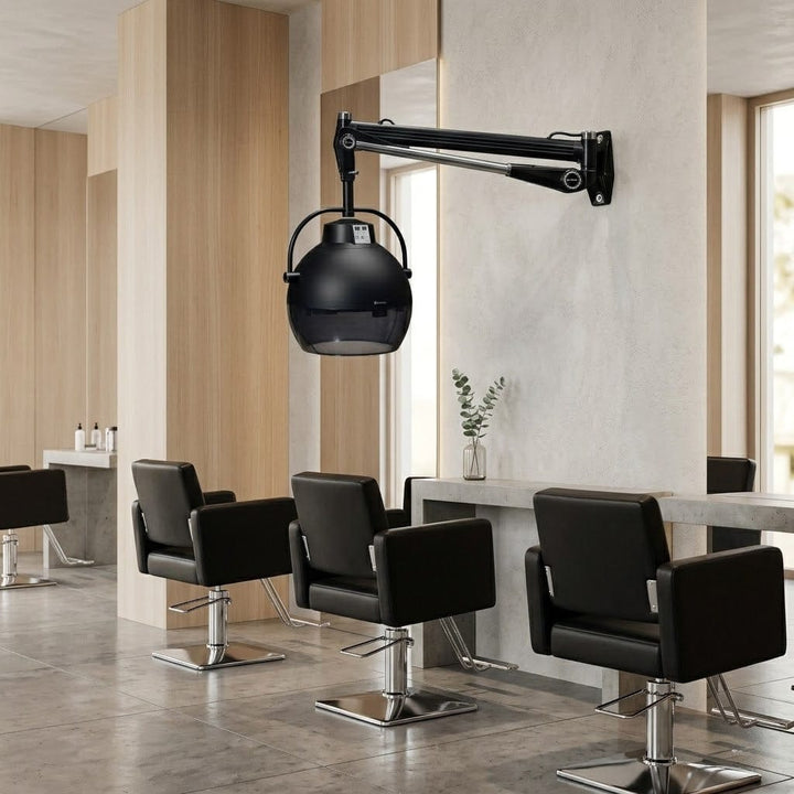 Berkeley FIO Wall Mounted Hood Hair Dryer WAV-DRY-233-BLK-KIT