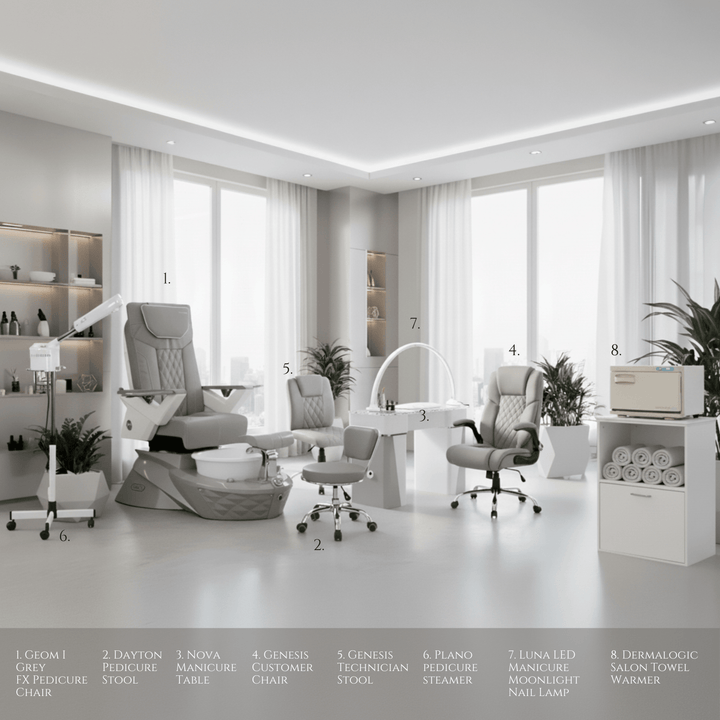 Mayakoba GEOM I 8 Set Package - Grey