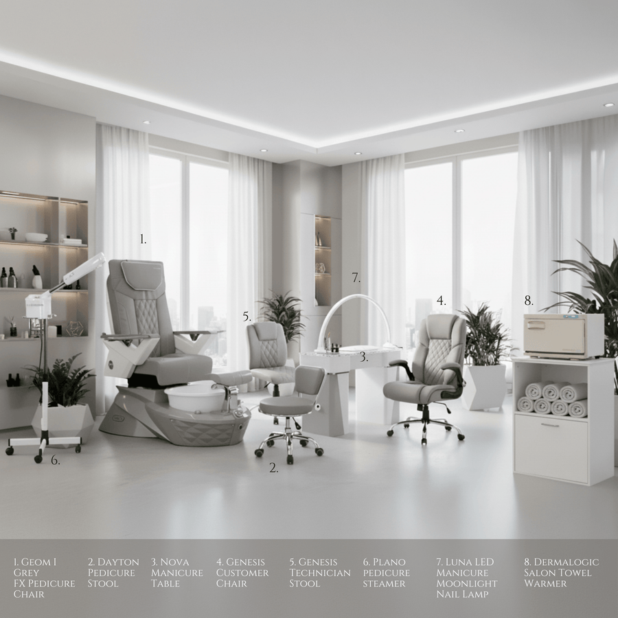 Mayakoba GEOM I 8 Set Package - Grey