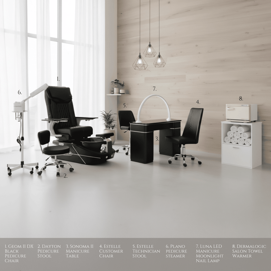 Mayakoba GEOM II 8 Set Package - Black