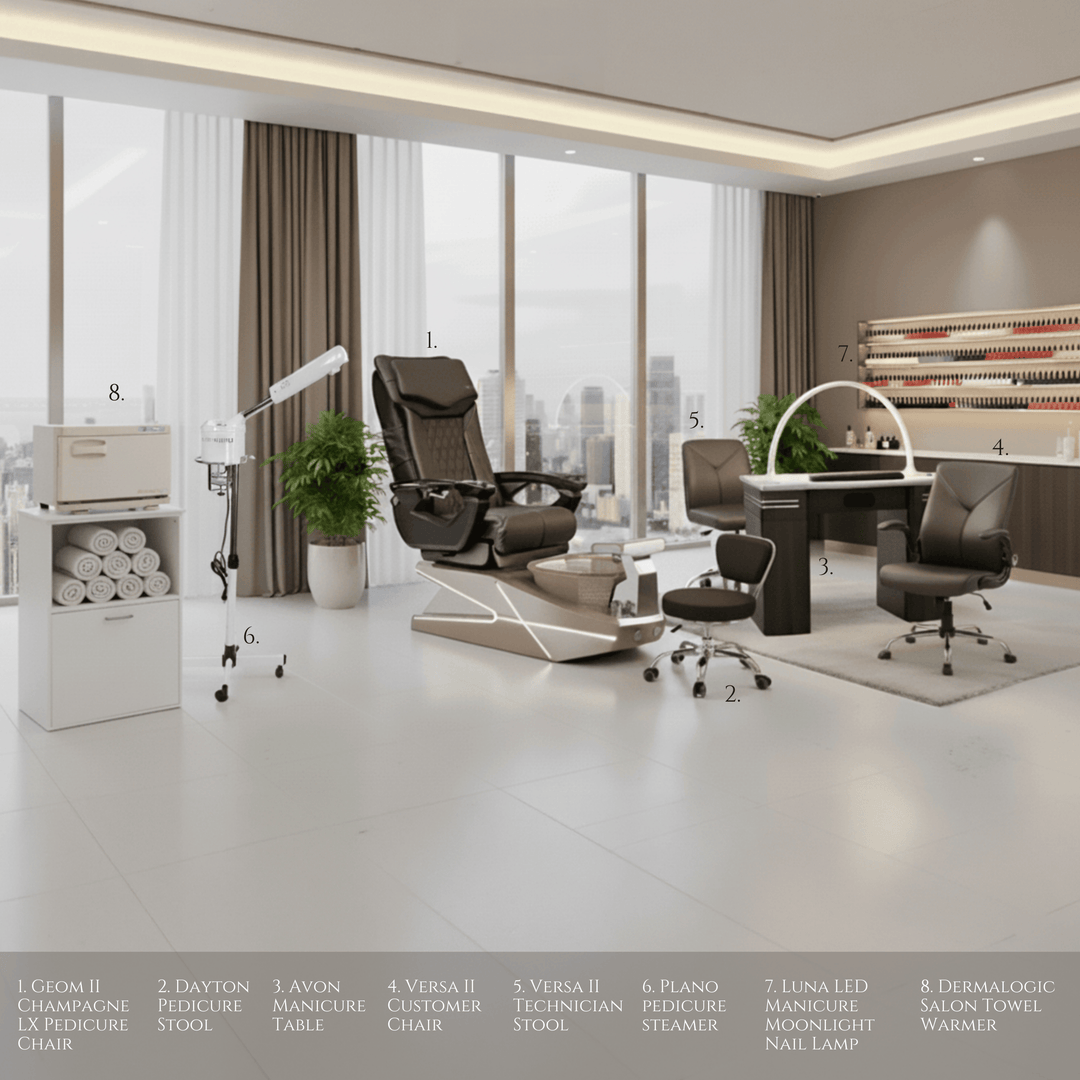 Mayakoba GEOM II 8 Set Package - Coffee