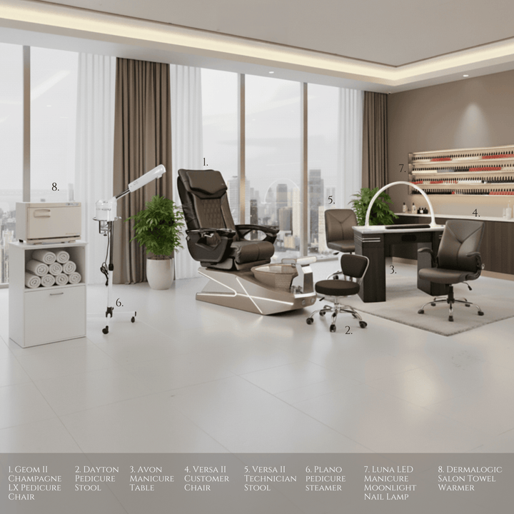 Mayakoba GEOM II 8 Set Package - Coffee