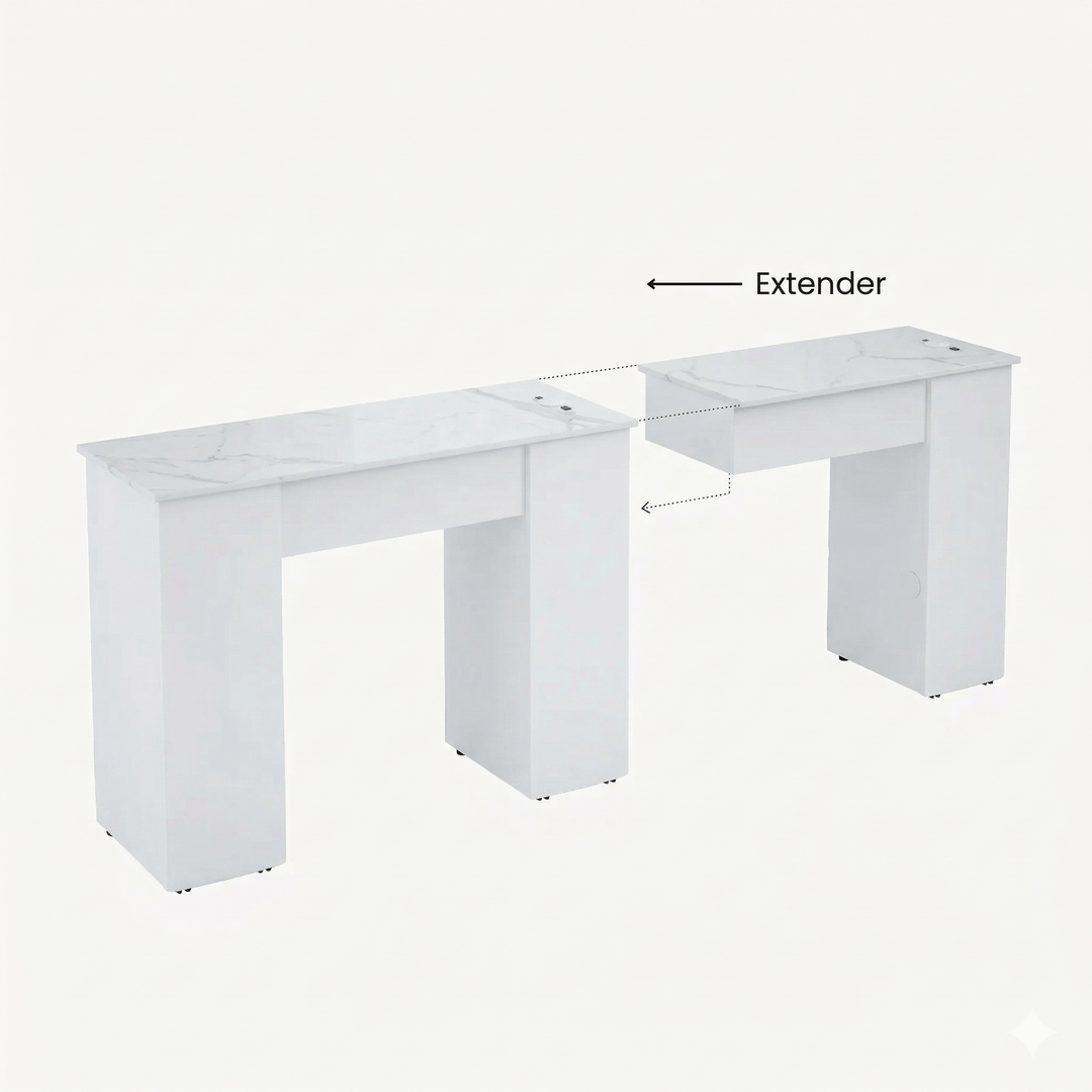Mayakoba AVIGNON Manicure Table Extender RTG-NTBL-168M-KIT