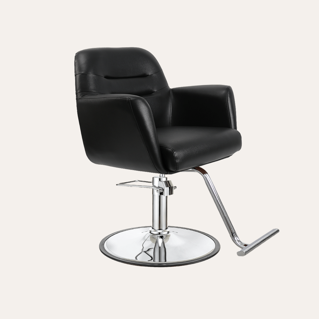 Keller International Gemma Salon Chair Black / G2 / Chrome DSP-KEL-APCHR-K1126-T-BLACK-0