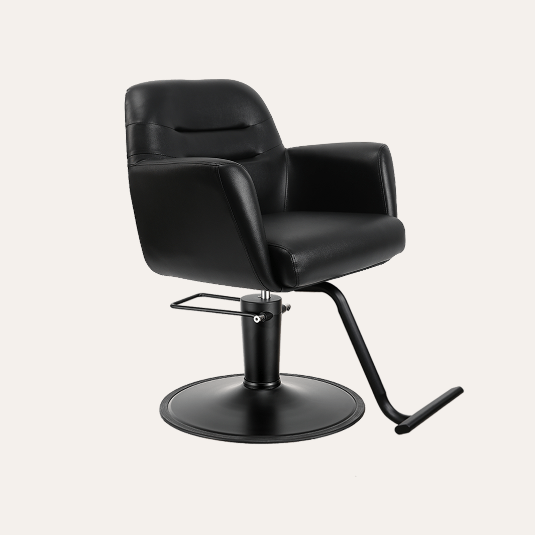 Keller International Gemma Salon Chair Black / Black / Black +$19 DSP-KEL-APCHR-K1126-T-BLACK