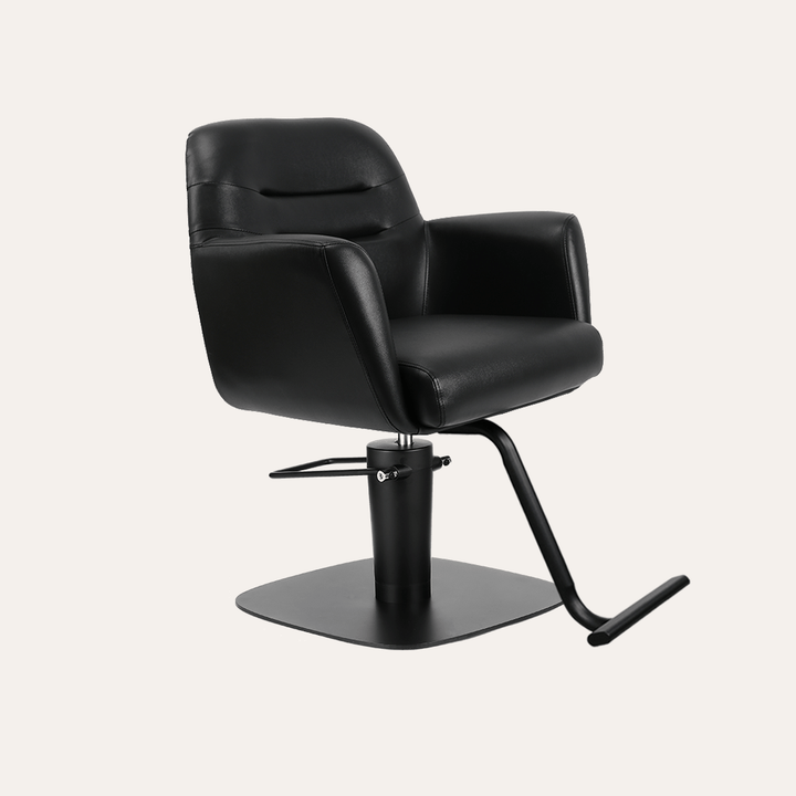 Keller International Gemma Salon Chair Black / Square Black +$19 / Black +$19 DSP-KEL-APCHR-K1126-T-BLACK