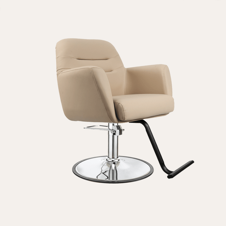 Keller International Gemma Salon Chair Cashmere / G2 / Black +$19 DSP-KEL-APCHR-K1126-T-CASHMERE-0