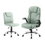 Mayakoba Genesis Salon Manicure chair combo Sage Green YGE-TCSTL-CUCHR-1025-GRN