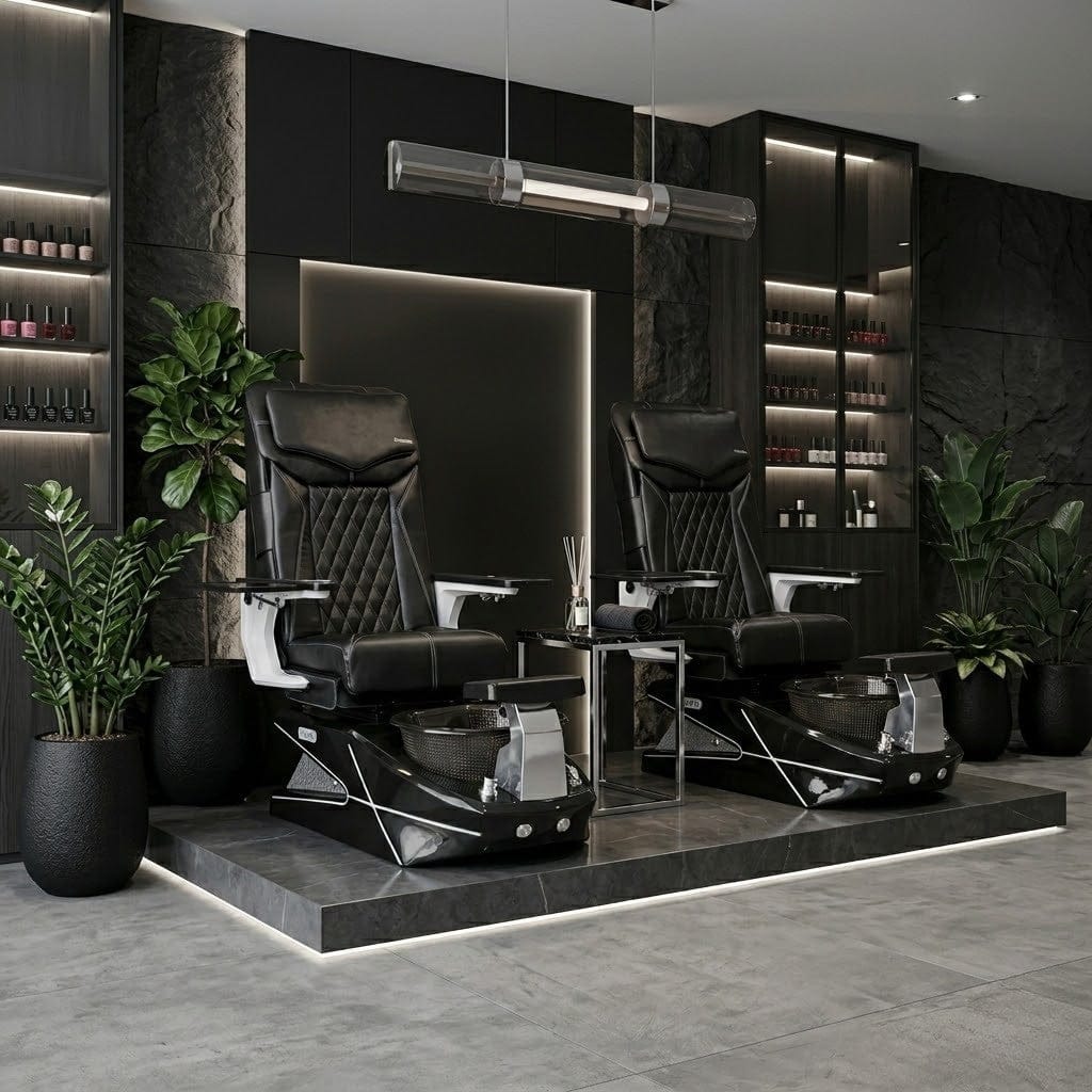 Mayakoba GEOM II Shiatsulogic DX Pedicure Chair