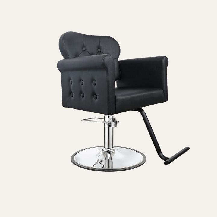 Keller International Glam Salon Chair G2 / Black +$19 DSP-KEL-APCHR-K1168-T-BLACK