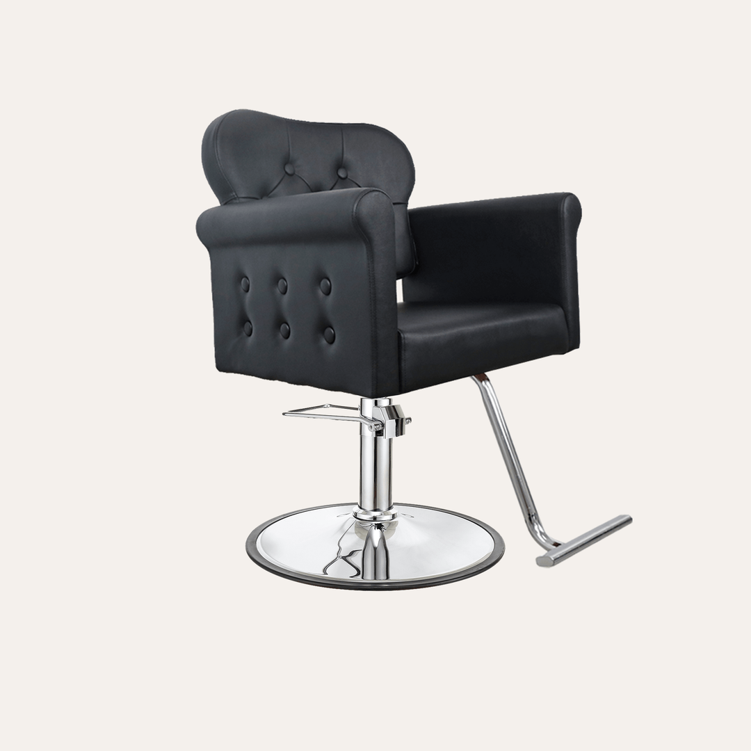 Keller International Glam Salon Chair G2 / Chrome DSP-KEL-APCHR-K1168-T-BLACK