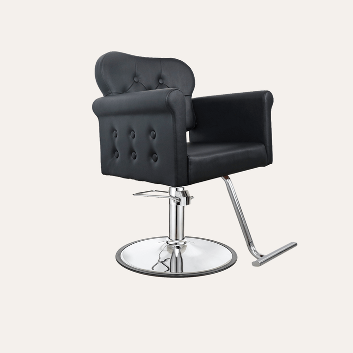 Keller International Glam Salon Chair G2 / Chrome DSP-KEL-APCHR-K1168-T-BLACK