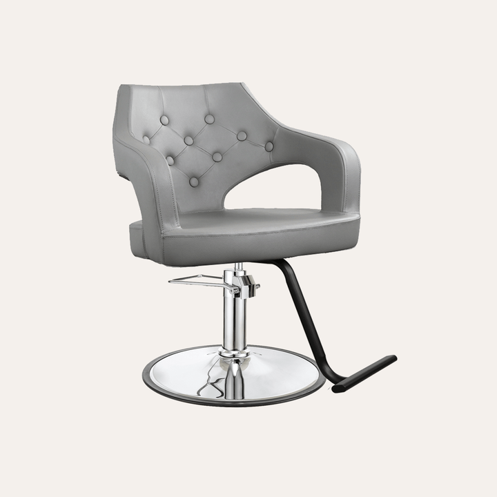 Keller International Glitz Salon Chair Grey / G2 / Black +$19 DSP-KEL-APCHR-K1167-T-GREY