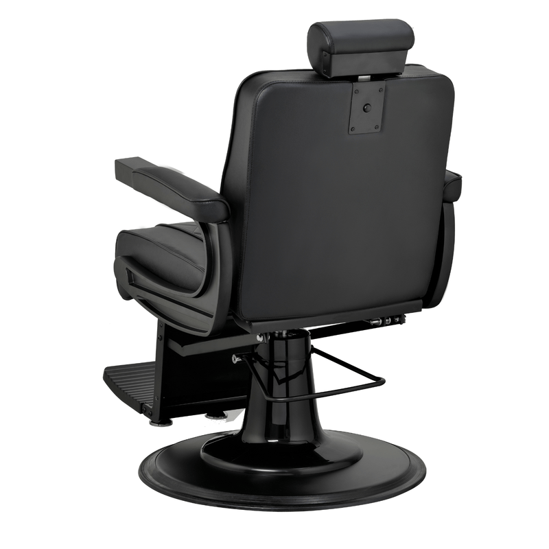 Berkeley Rogers Barber Chair HON-BBCHR-52025-BLKBLK
