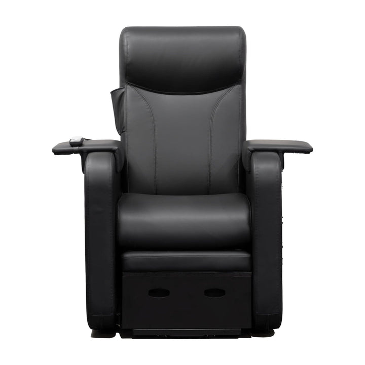 Mayakoba PediPlush Lounge Non-Plumbing Pedicure Chair HZH-NPSPA-1011-BLK