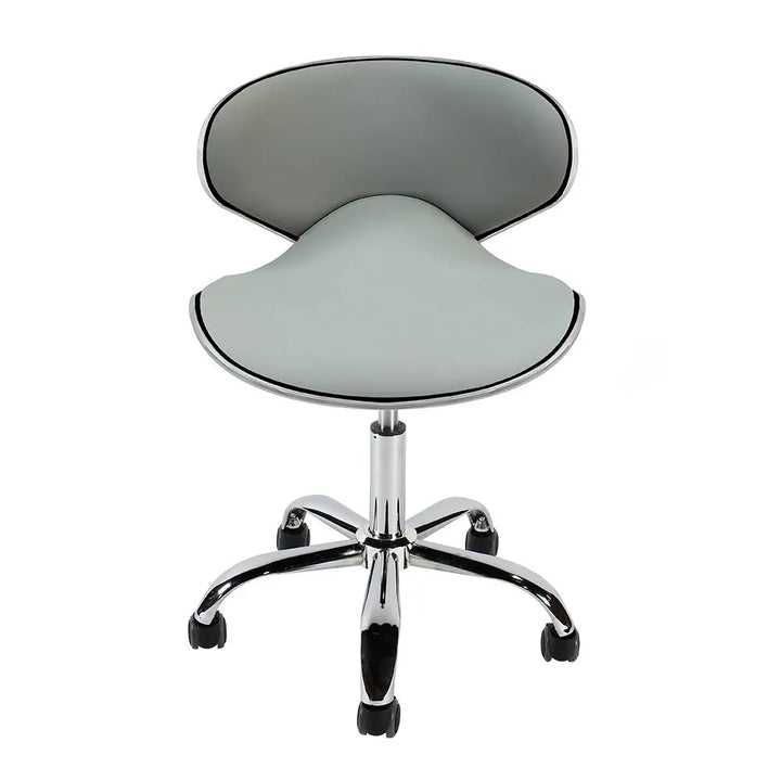J&A USA J&A Euro Salon Technician Stool - Manicure Or Pedicure Pedicure Technician (13” to 16”) / Euro Grey DSP-J&A-PDSTL-PR-STO-EUR-GY