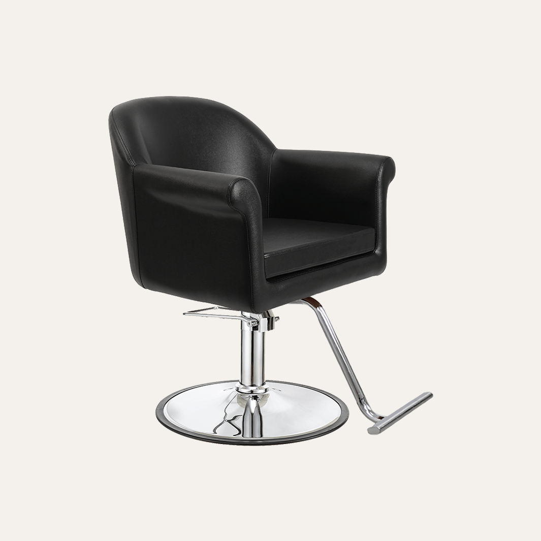 Keller International Hudson Salon Chair Black / G2 / Chrome DSP-KEL-APCHR-K1127-T-BLACK