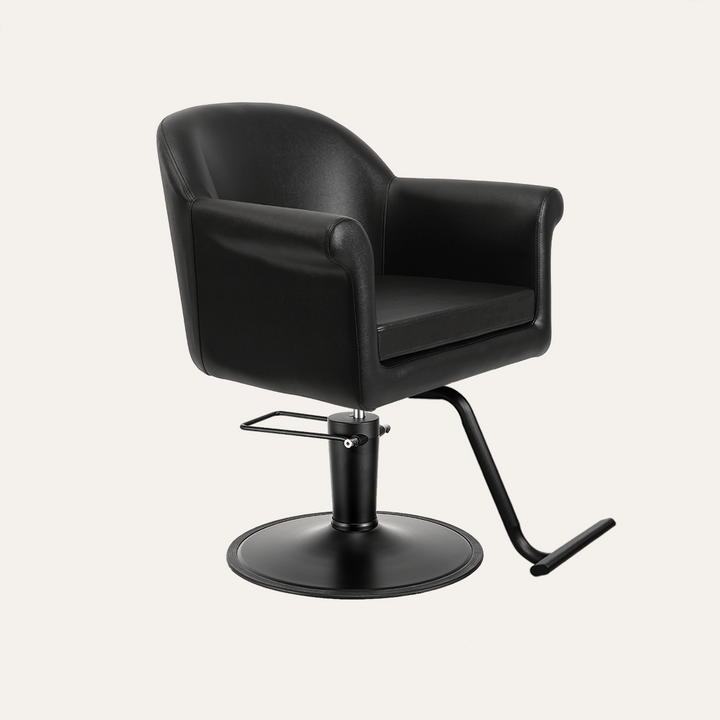 Keller International Hudson Salon Chair Black / Black / Black +$19 DSP-KEL-APCHR-K1127-T-BLACK