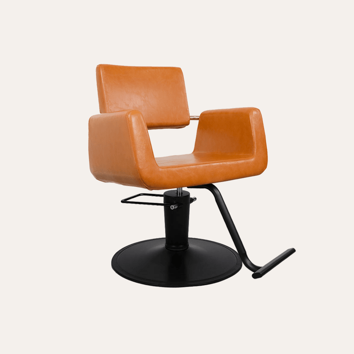 Keller International Illusion Salon Chair Camel / Black / Black +$19 DSP-KEL-APCHR-K1139-T-CAMEL