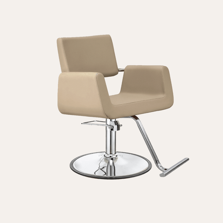 Keller International Illusion Salon Chair Cashmere / G2 / Chrome DSP-KEL-APCHR-K1139-T-CASHMERE