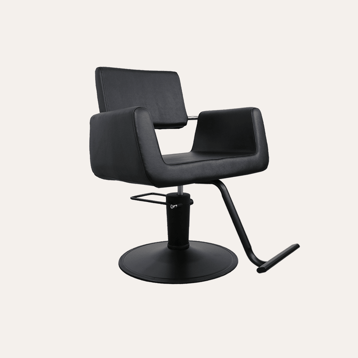 Keller International Illusion Salon Chair Black / Black / Black +$19 DSP-KEL-APCHR-K1139-T-BLACK