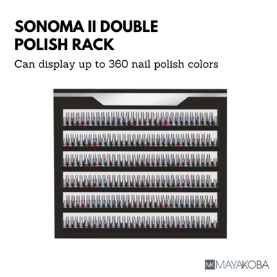 Mayakoba SONOMA II Polish (Double Shelves) JAT-NPORK-3520