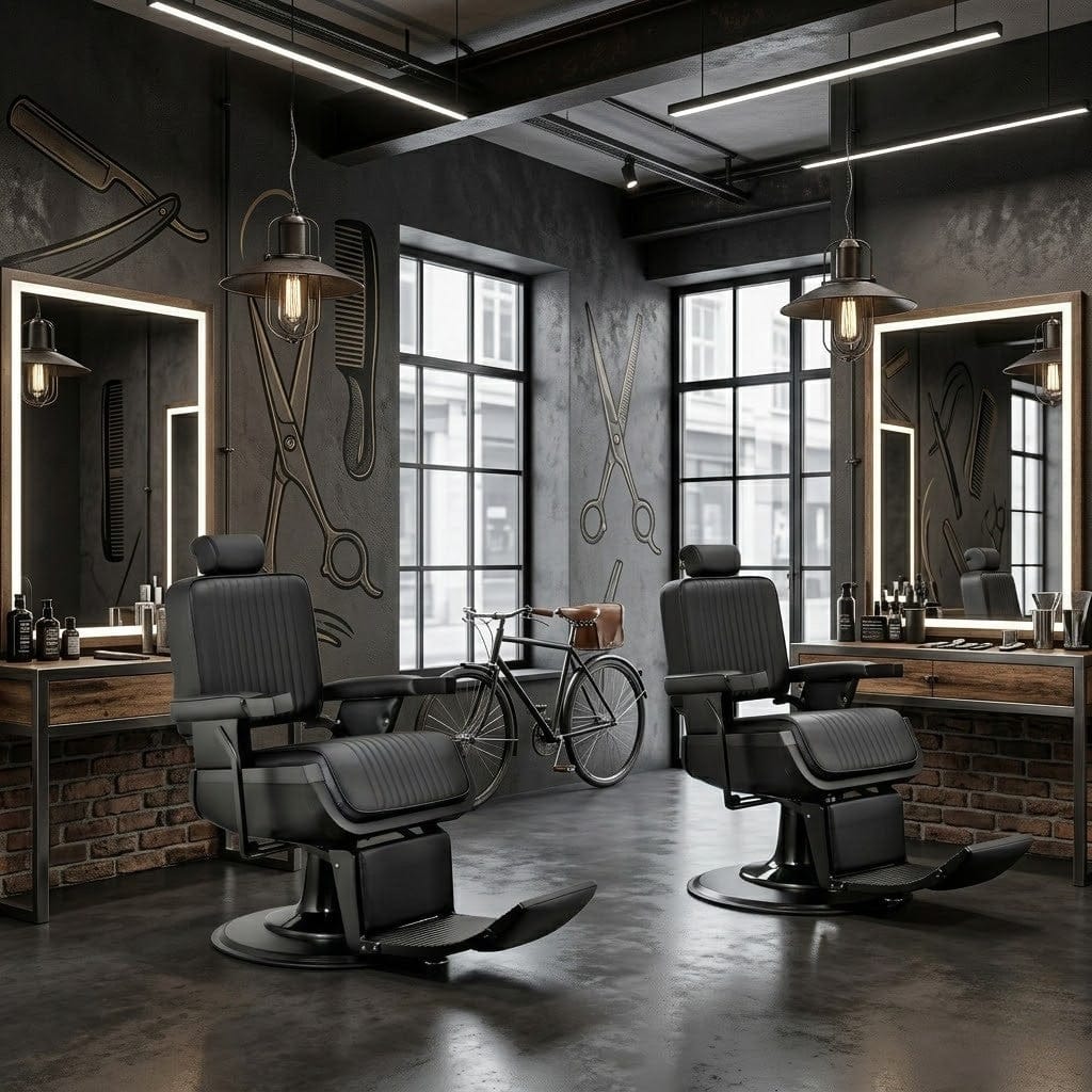 JAXSON Professional Barber Chair – SalonCity
