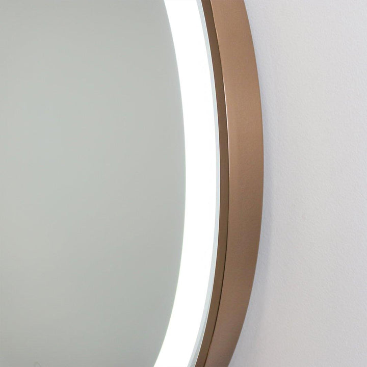 Keller International Rose Gold Nova Salon Station and Mirror