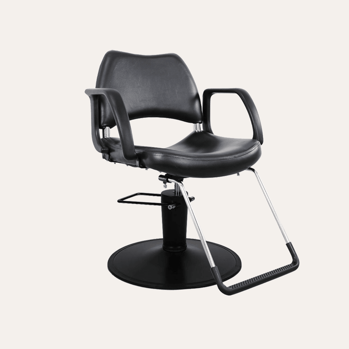 Keller International X-Wide Salon Chair Black +$30 DSP-KEL-APCHR-K1024-BLACK