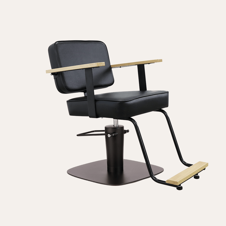 Keller International Hazel Salon Chair Black / Square Black +$19 DSP-KEL-APCHR-K1123-T-BLACK